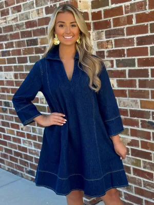 Mini Dress (Dark Navy)