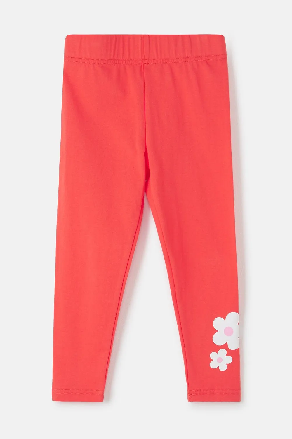 Mollie Leggings - Coral Flower