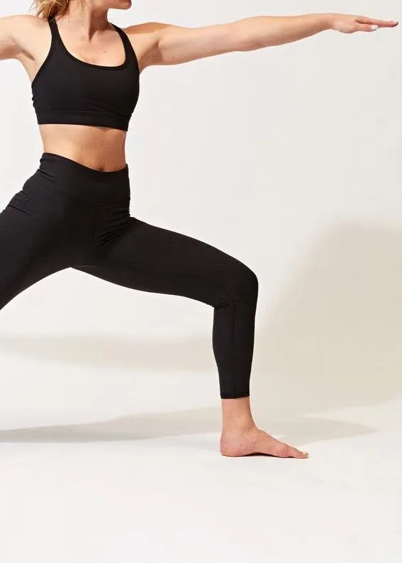 Monica High-Rise Leggings, Black