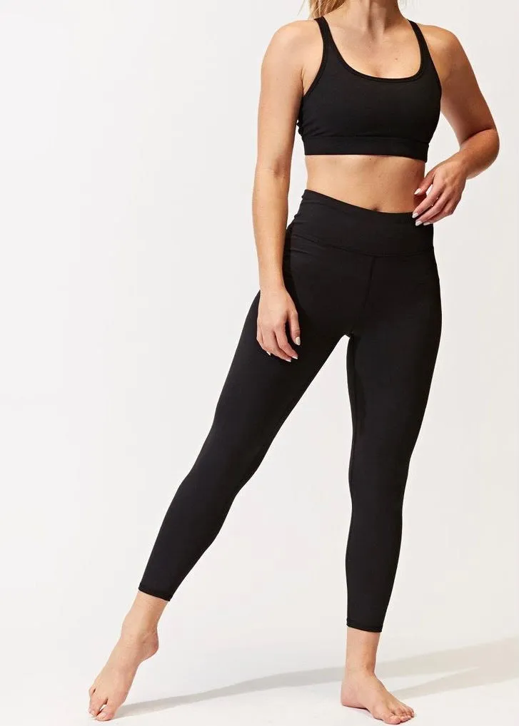 Monica High-Rise Leggings, Black