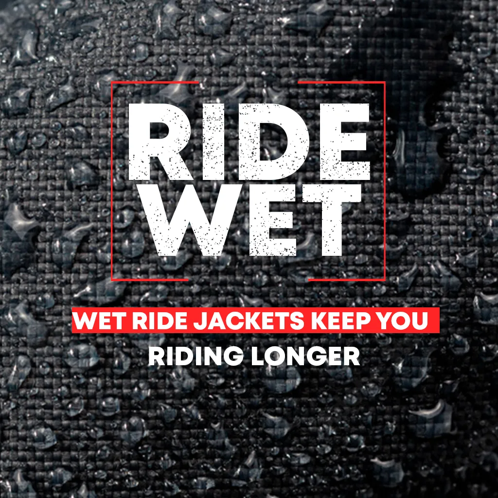 MOTOLiFE Cereal "Wet Ride" Wind Breaker
