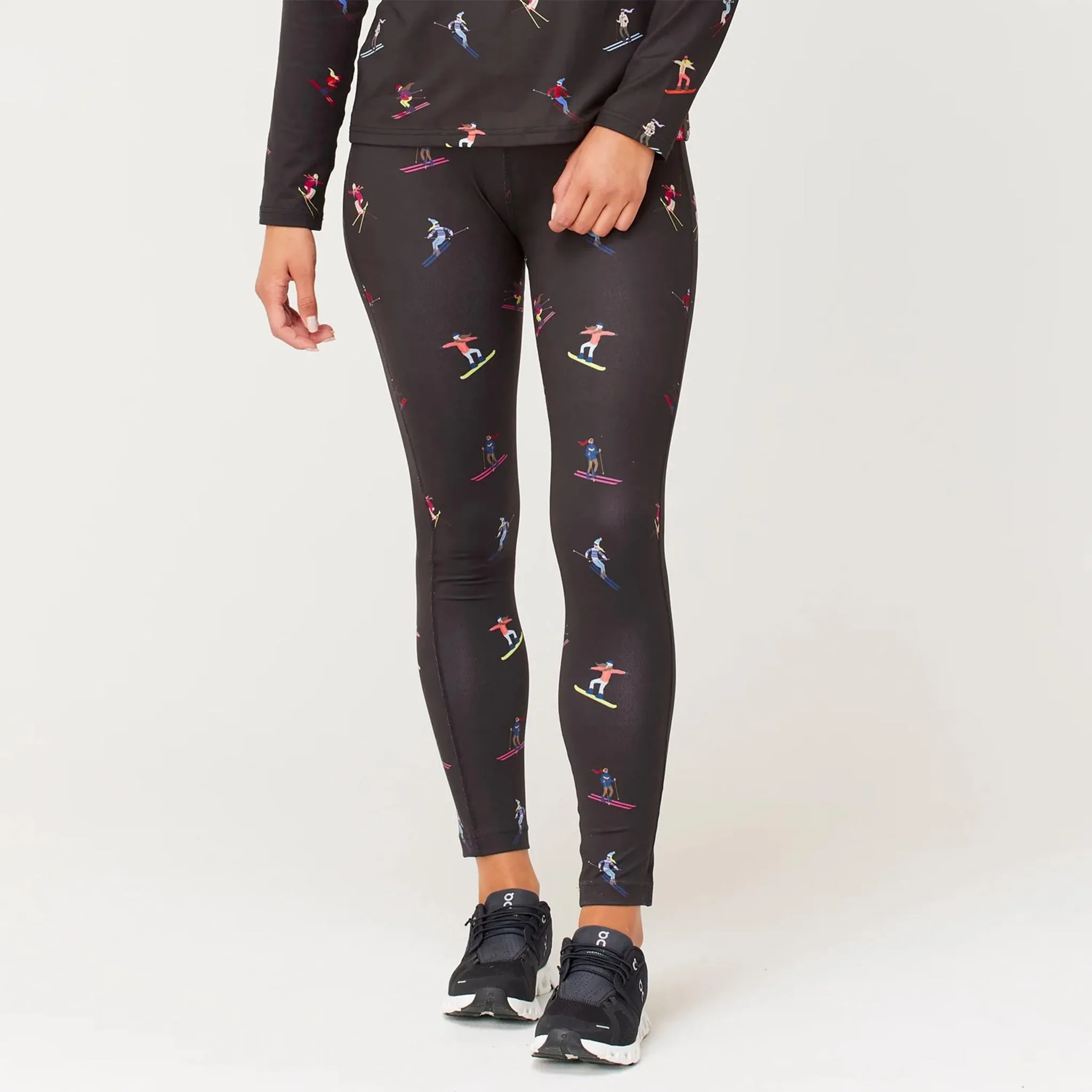 Multi Skiers Leggings in Black