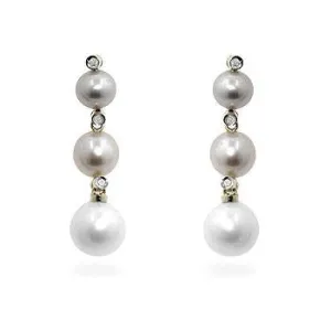 Multicolor Pearl Dangles