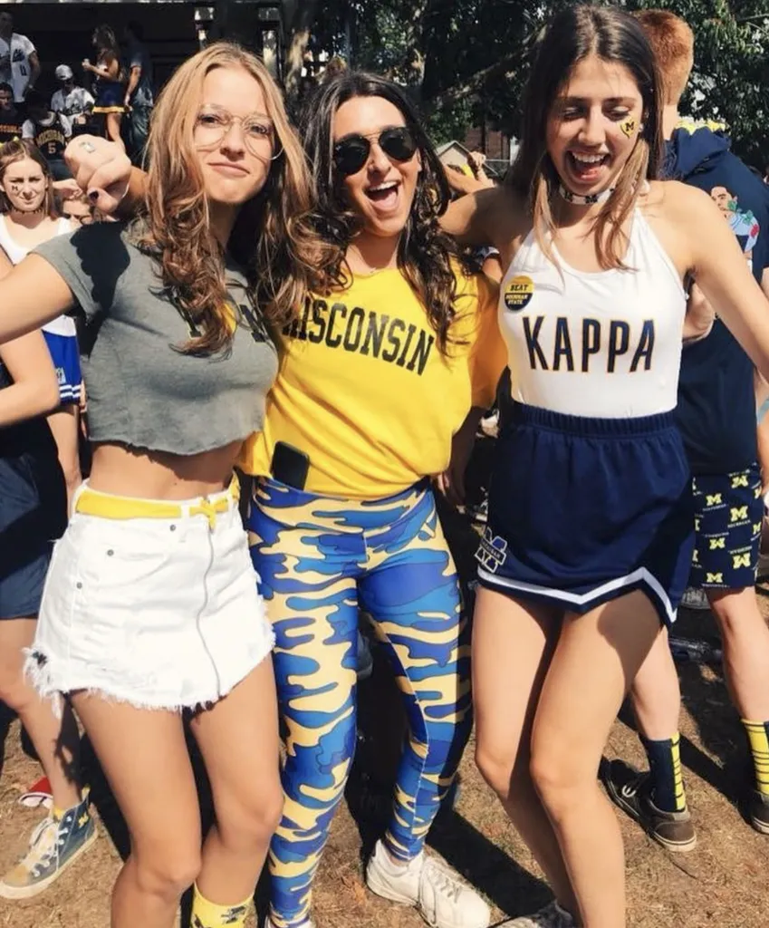 Navy Blue & Yellow Camo Leggings