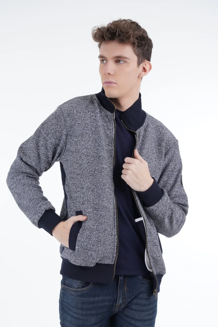Navy Fusion Jacket