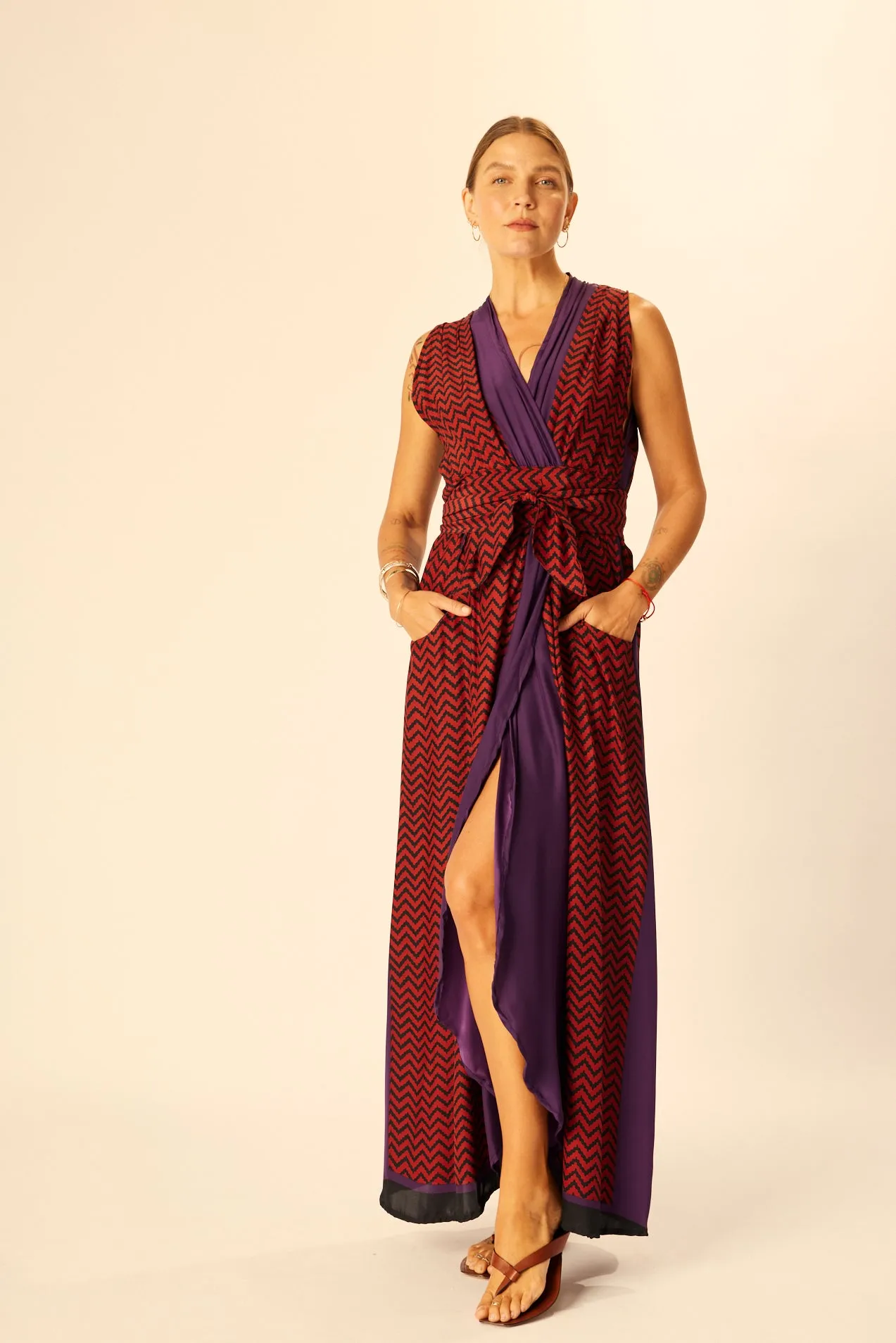 NICO SLEEVELESS MAXI