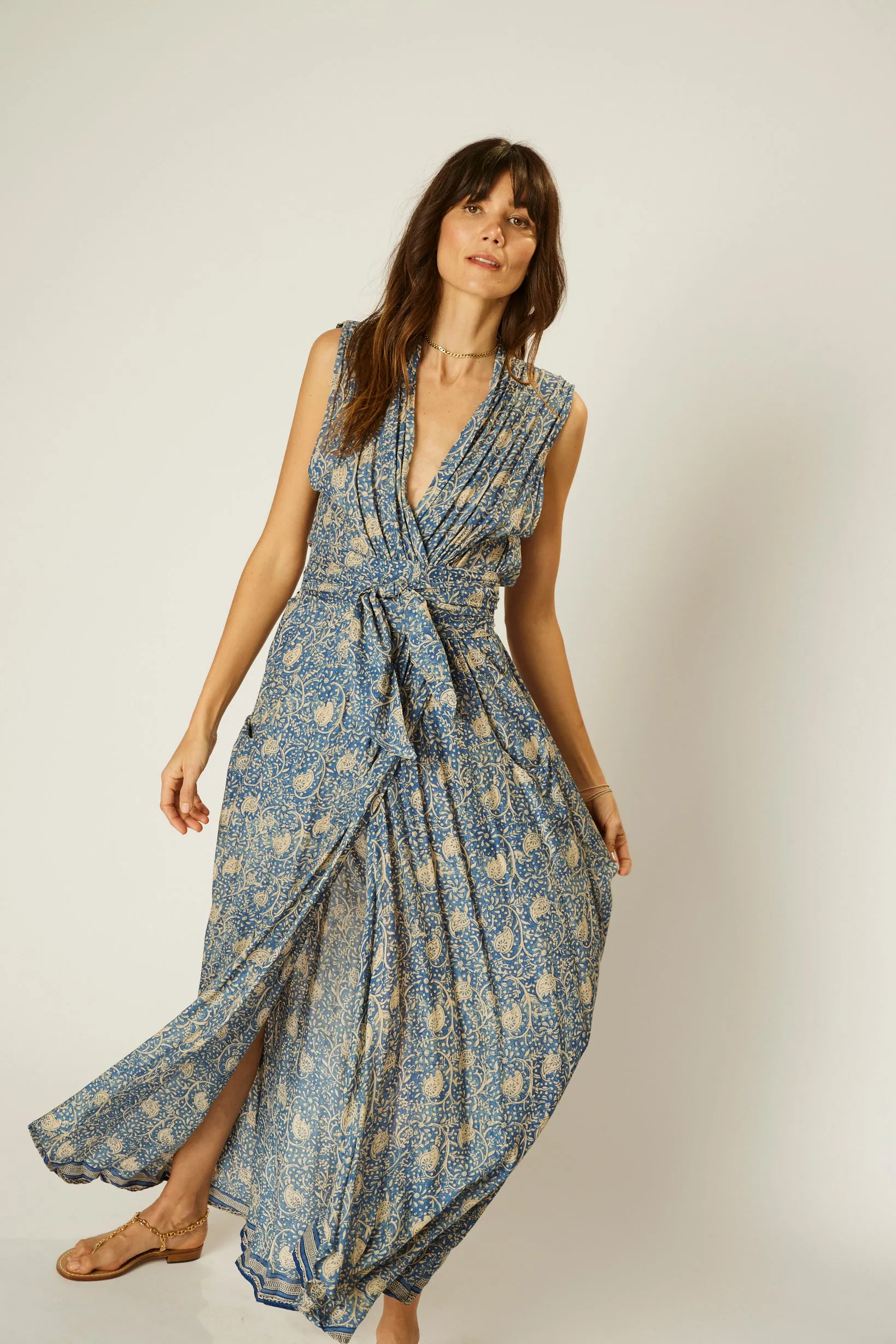 NICO SLEEVELESS MAXI