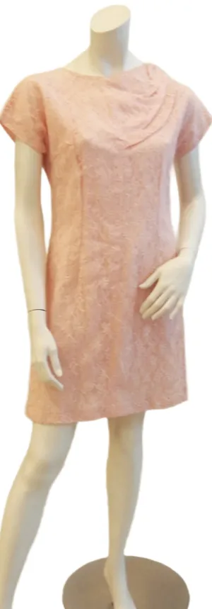 Not Just A Pretty Face Vintage Lace Dress In Pink