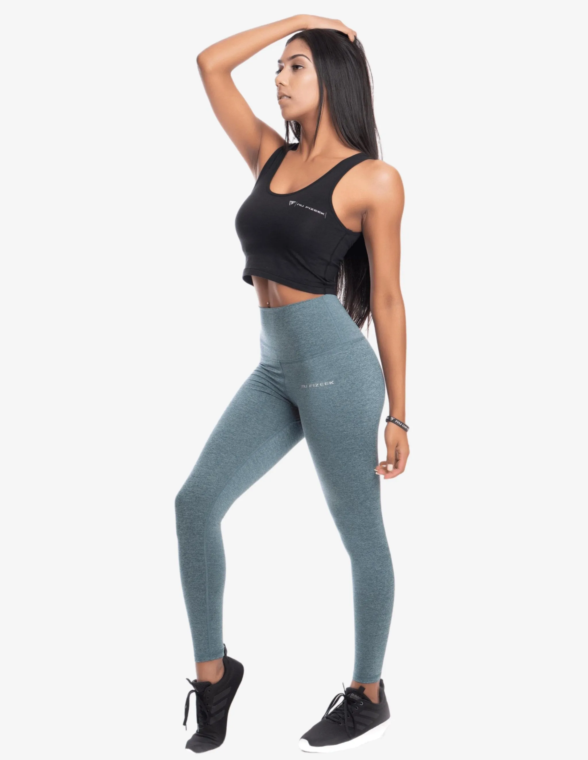 NU ESSENTIAL LEGGINGS BLUE