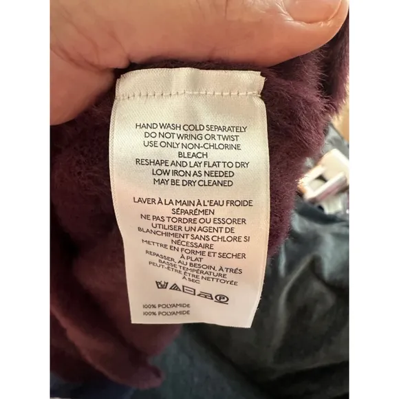 NWOT Maeve Colorblock Eyelash Sweater Vest SM Fits like a Medium