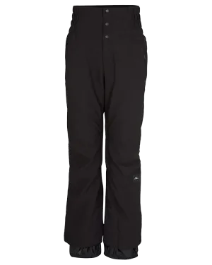 O'Neill Women's Total Disorder Slim Pants - Black Out