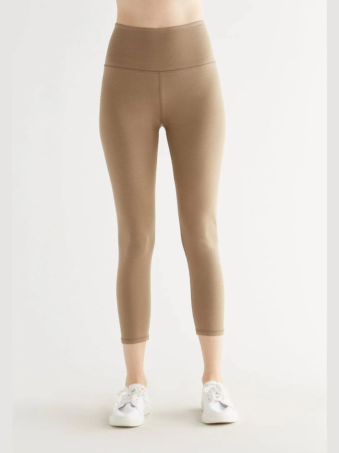 Organic 7/8 Stretch Leggings: Womens