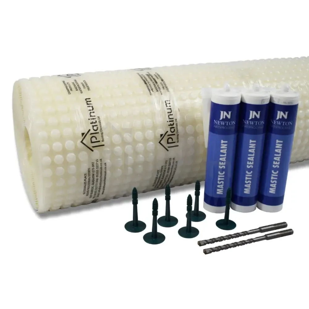 Platinum DM3 PRO MESH Damp Proof Membrane Kit (With Fixings & Sealing Mastic)
