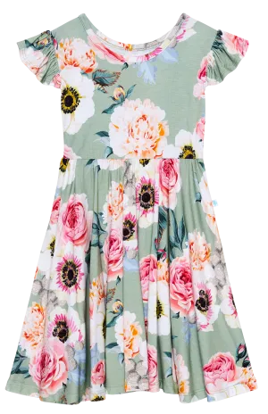 Posh Peanut Jolie Capsleeve Twirl Dress