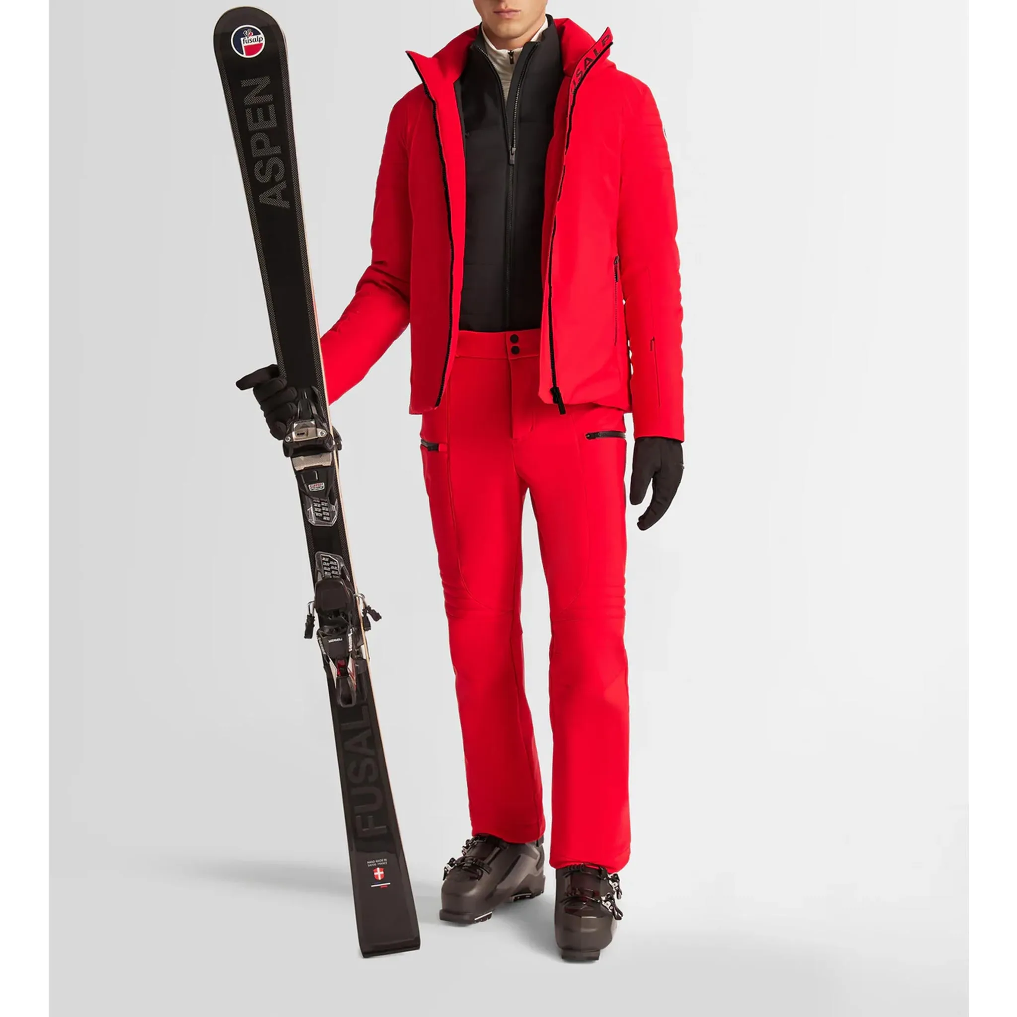 Power III Ski Jacket in Racing Red