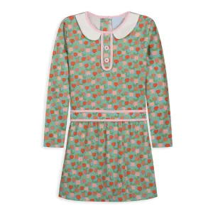 Printed Pima Carly Dress -- Petits Pommes