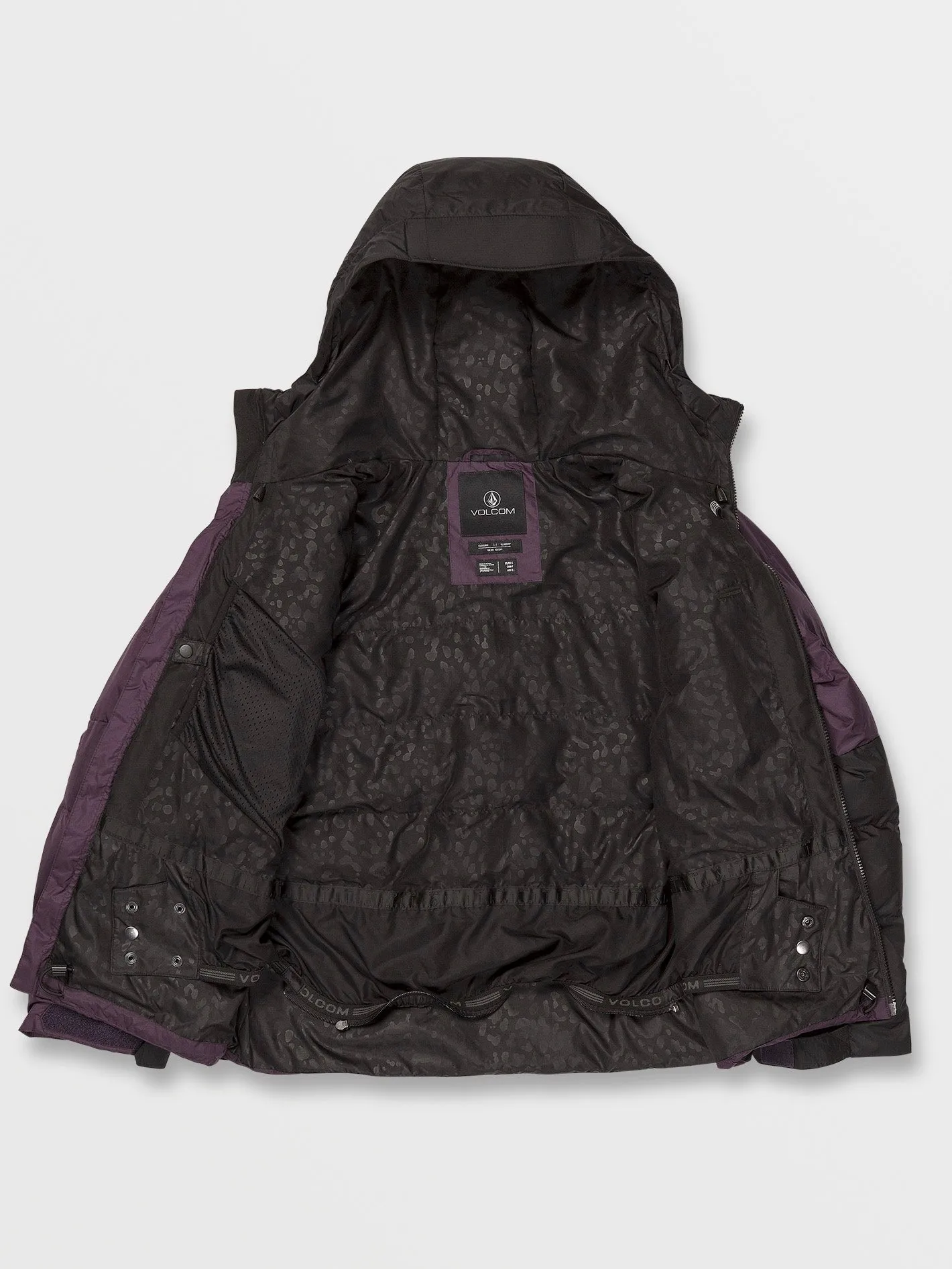 Puffleup Jacket - BLACKBERRY
