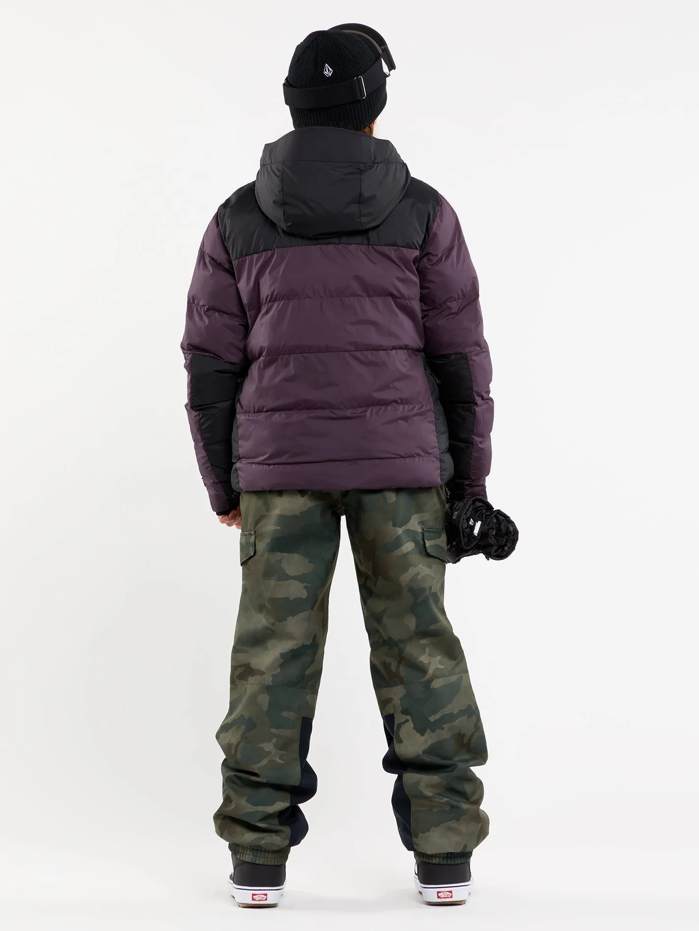Puffleup Jacket - BLACKBERRY