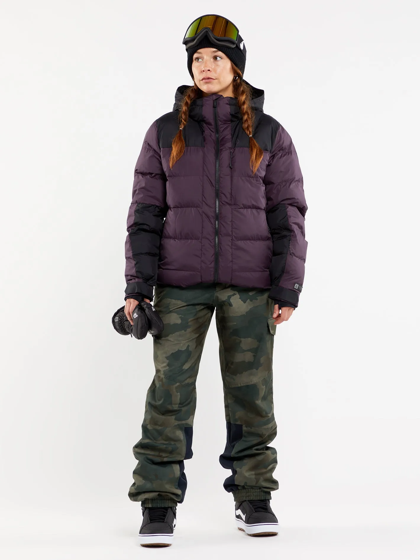 Puffleup Jacket - BLACKBERRY