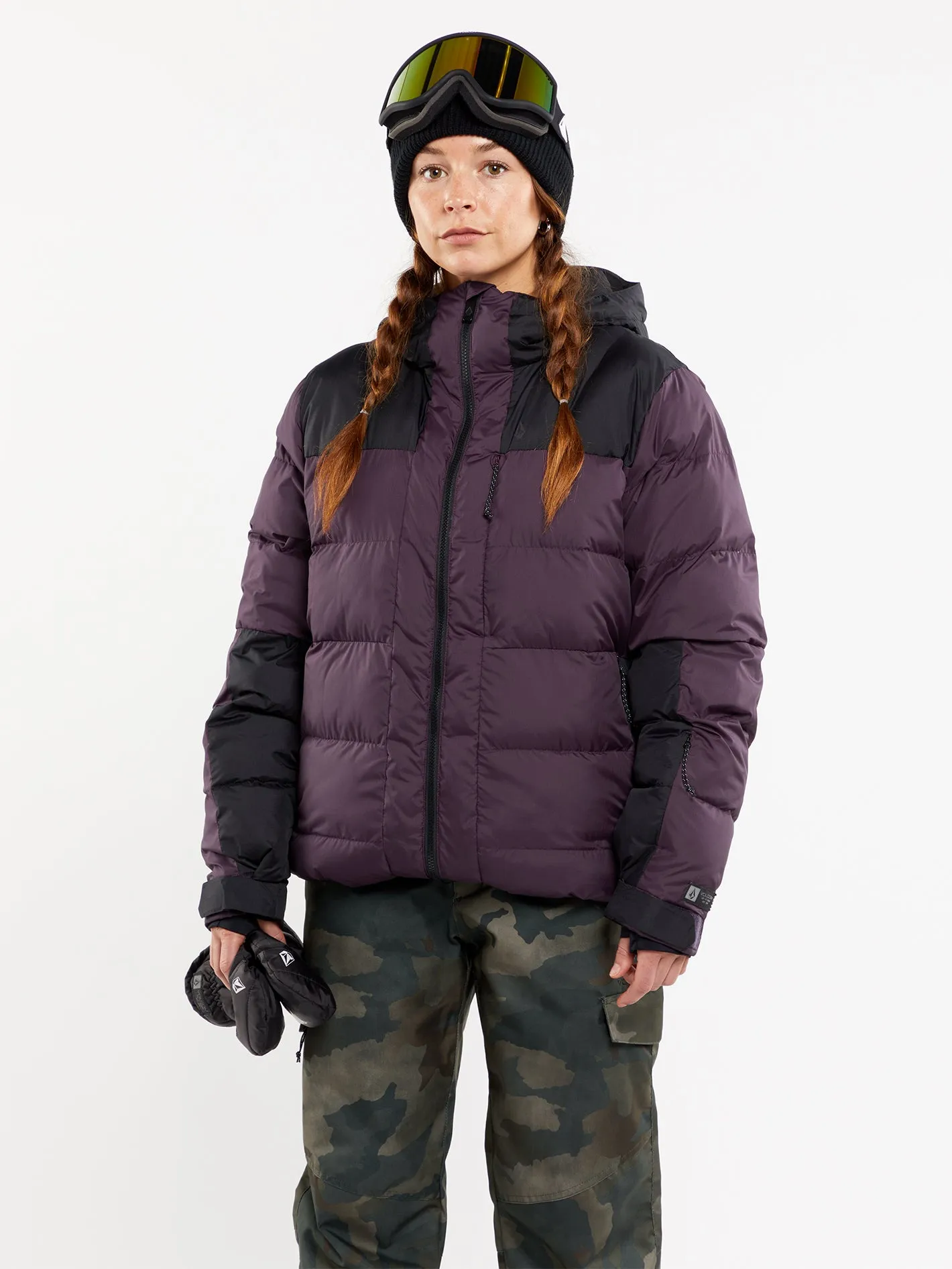 Puffleup Jacket - BLACKBERRY