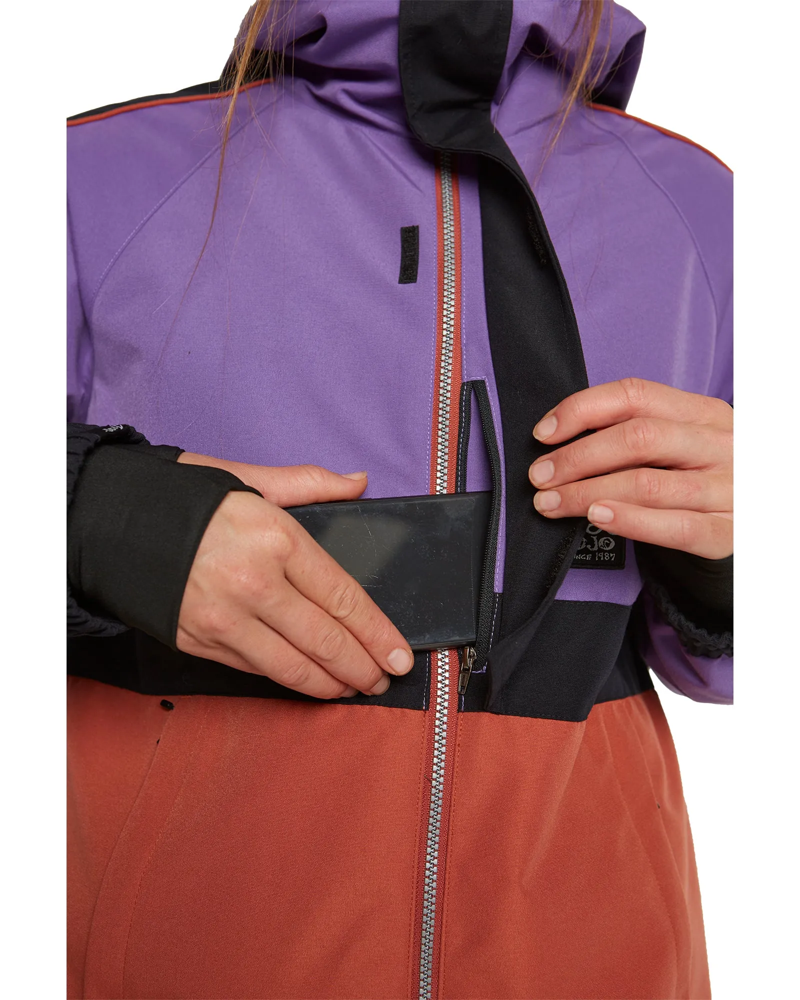 Rojo Retro Jo Jacket Womens Passion Flower