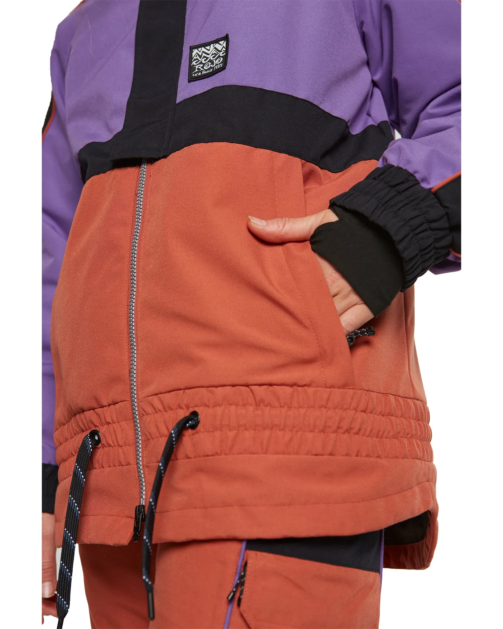 Rojo Retro Jo Jacket Womens Passion Flower