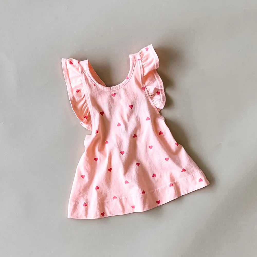 Roni-Heart Baby Dress