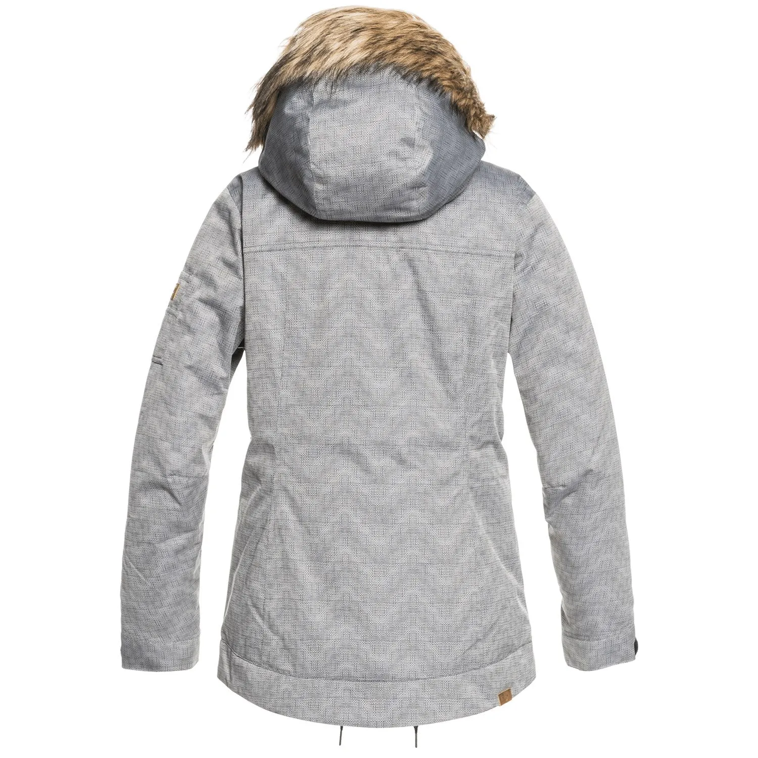 Roxy Meade Womens Jacket Black / White