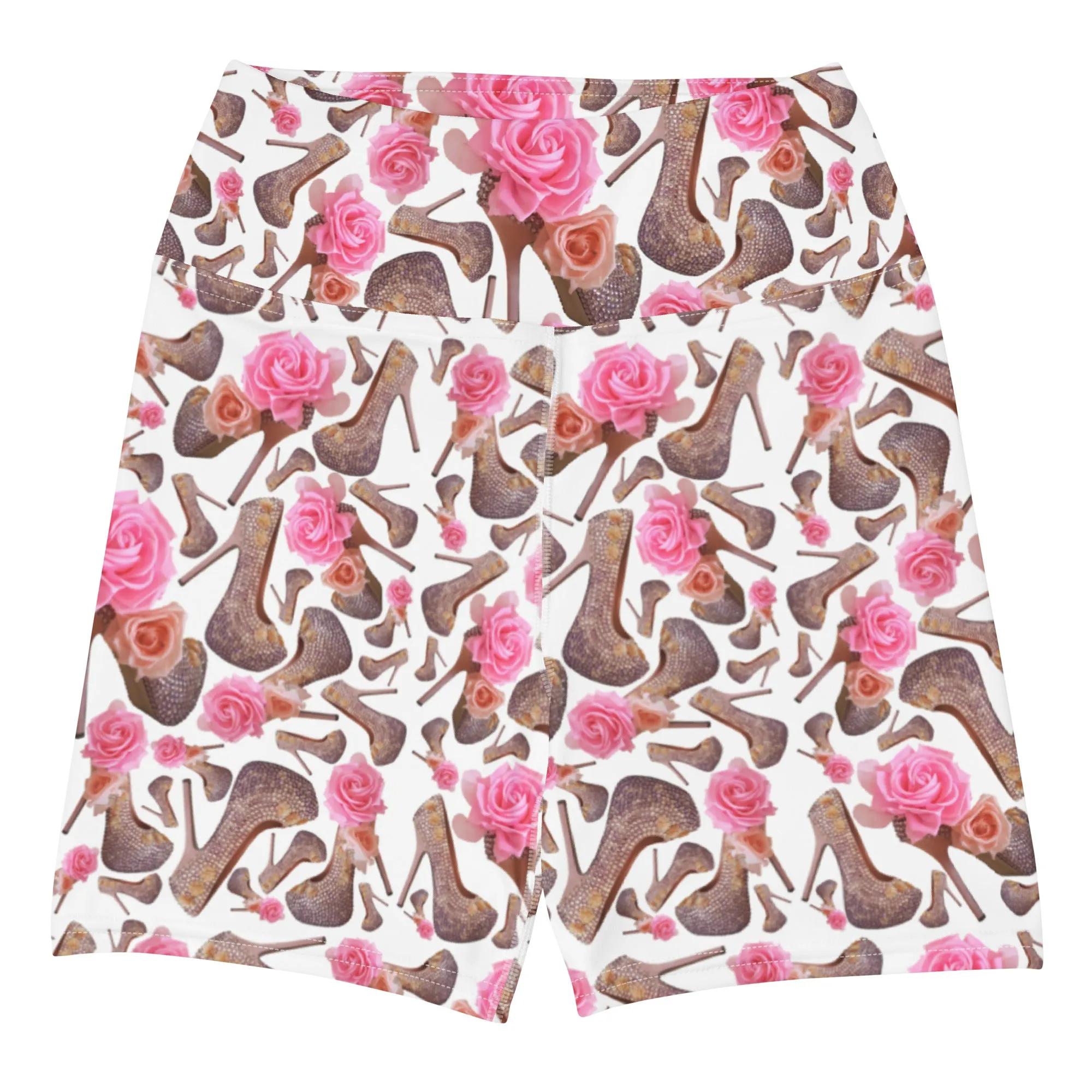 Shorts 'Rose pink flower'