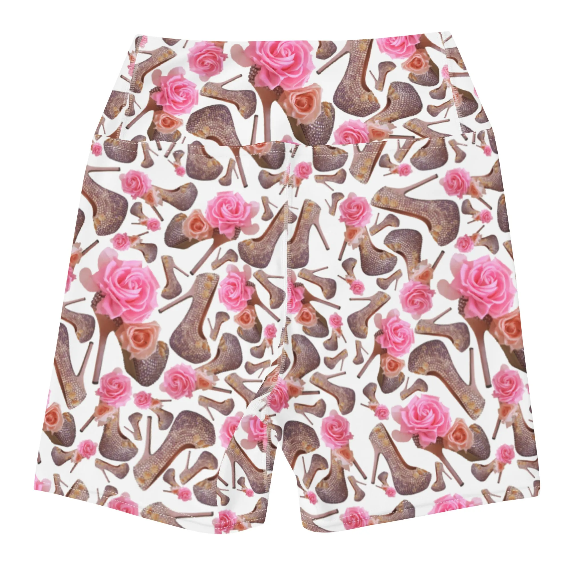 Shorts 'Rose pink flower'