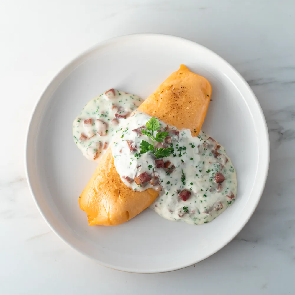 Smoked Duck Carbonara Sauce
