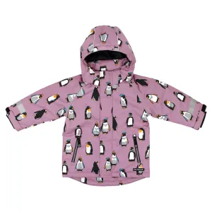 Smoothie Penguin Print Winter Jacket - 1 Left Size 10-11 years