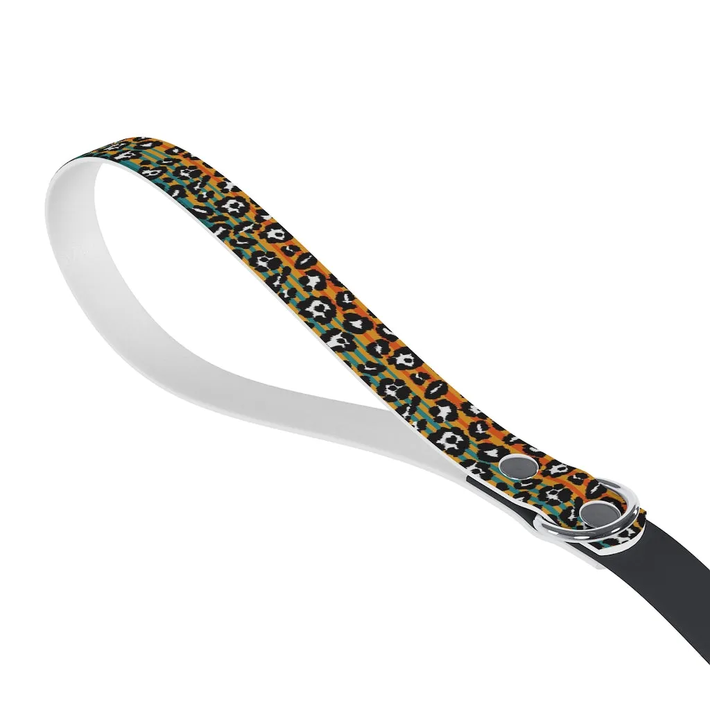 Snow Leopard Serape Dog Leash