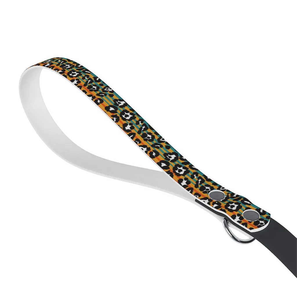 Snow Leopard Serape Dog Leash