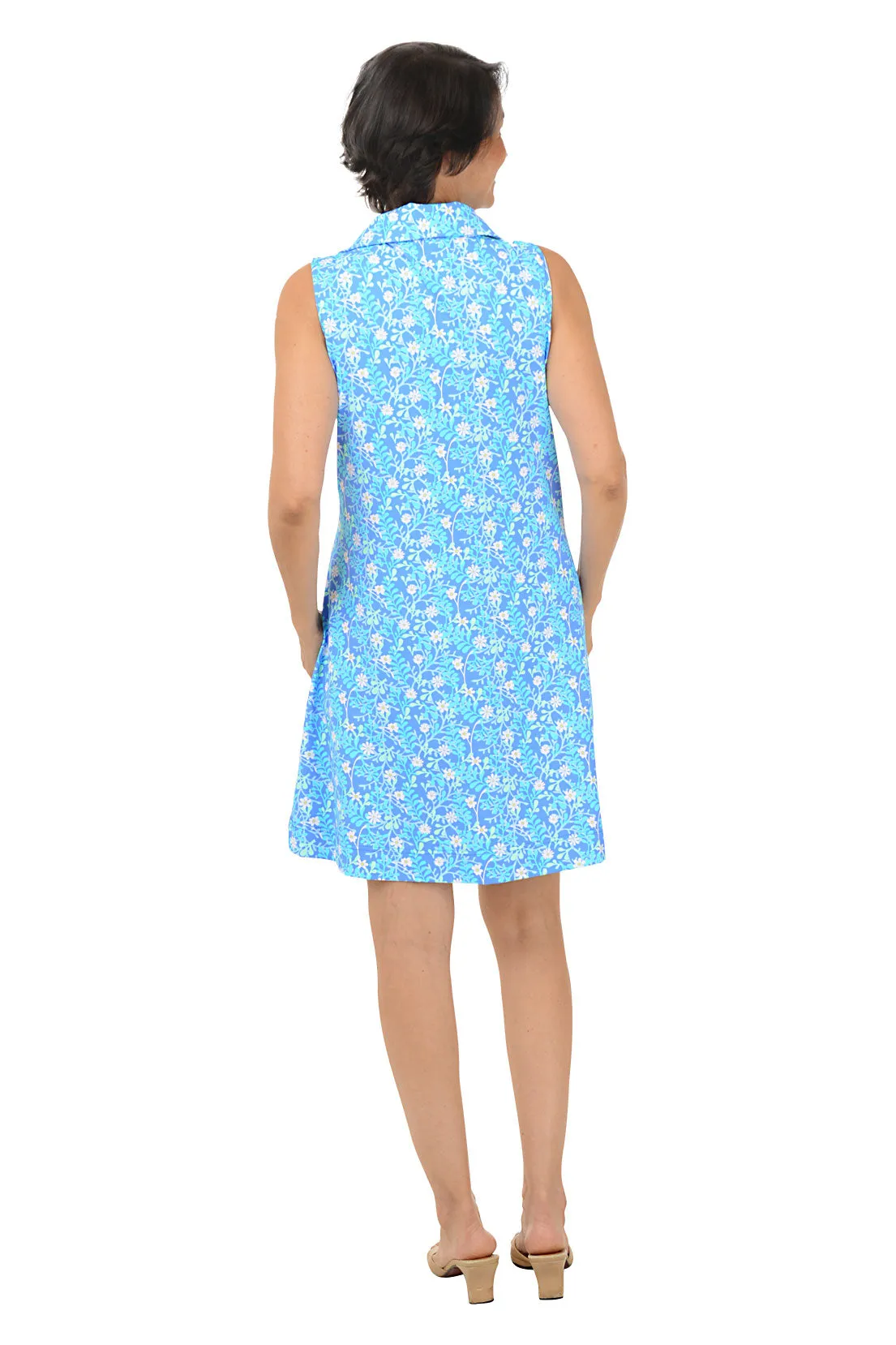 Spring Garden UPF50  Sleeveless Dress