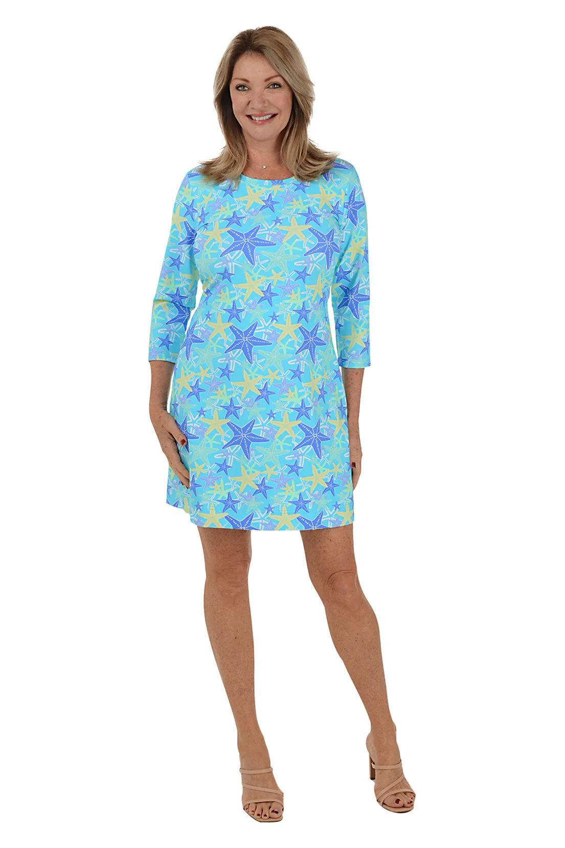 Starfish Explosion UPF50  Travel Dress