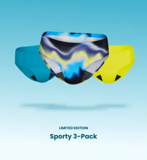 Super Leakproof® No-Show Underwear Bikini 3-Pack