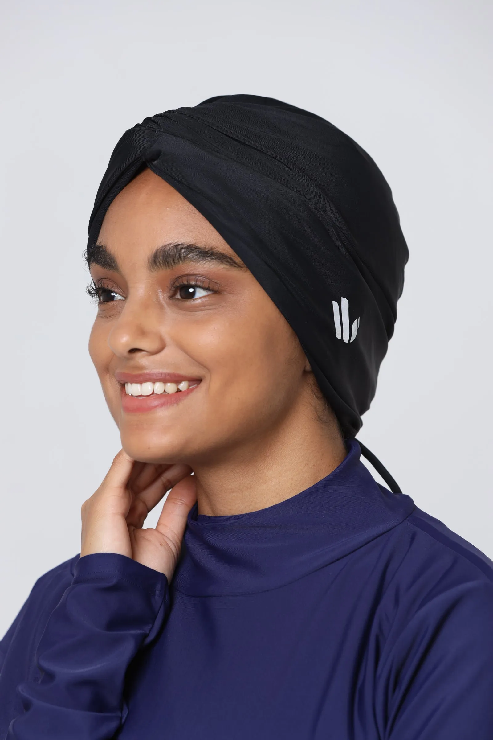 Swim Turban - Black