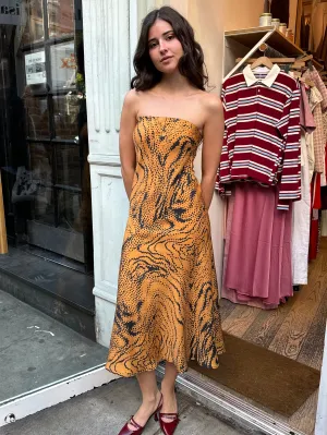 Tali Dress in Zora Gold