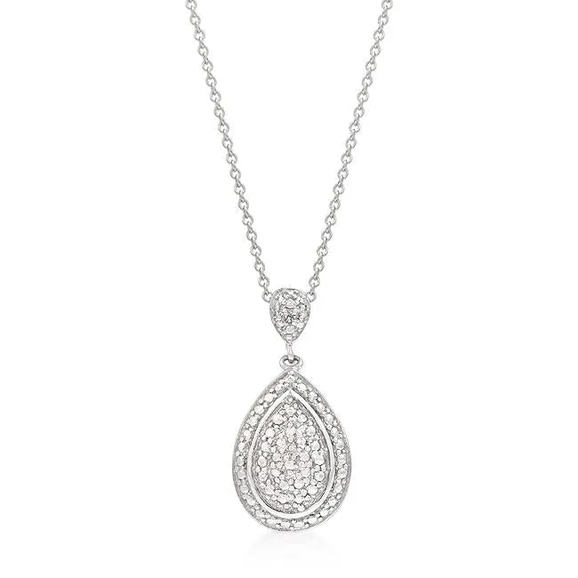 Teardrop Crest Pendant