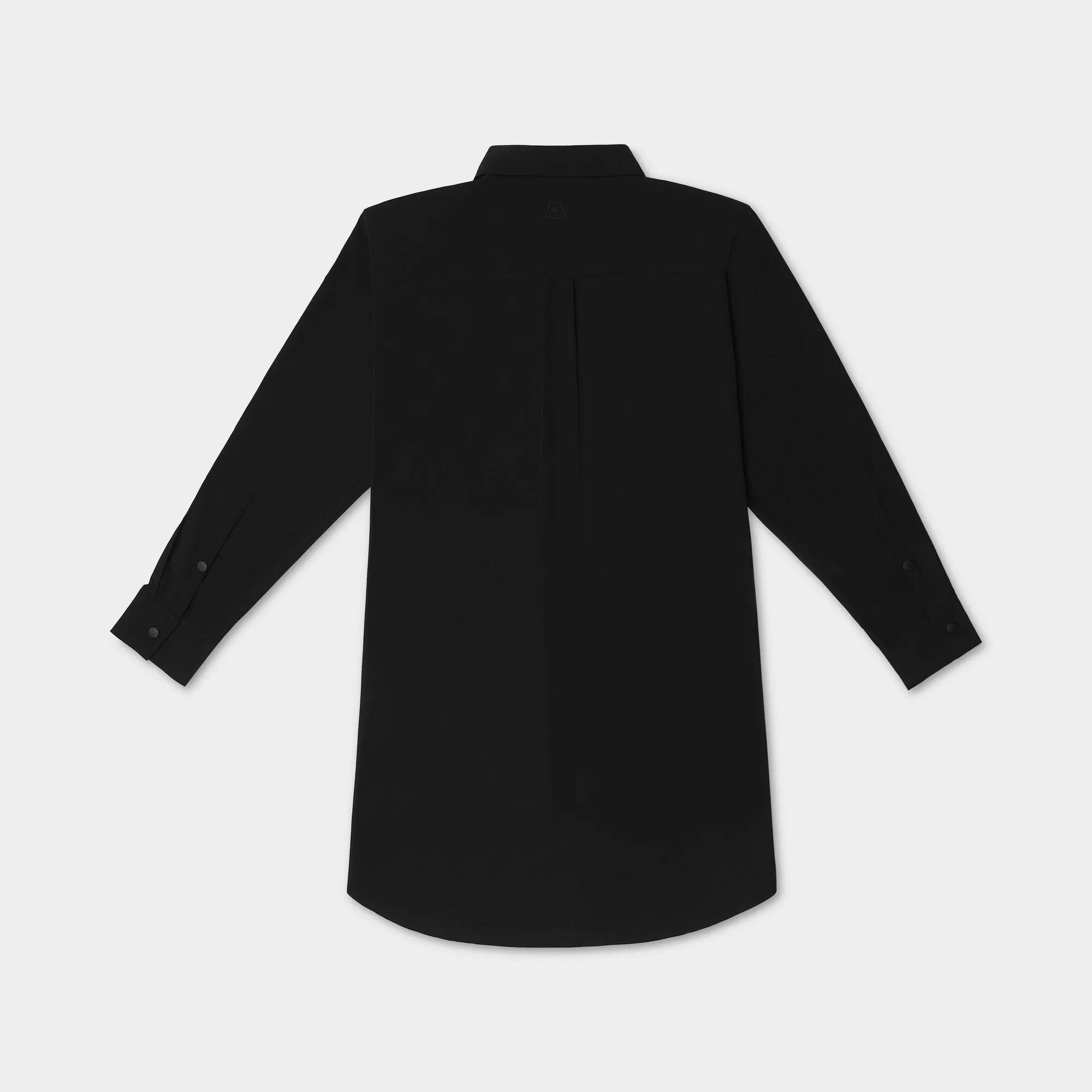 Tech Slk Shirt Dress