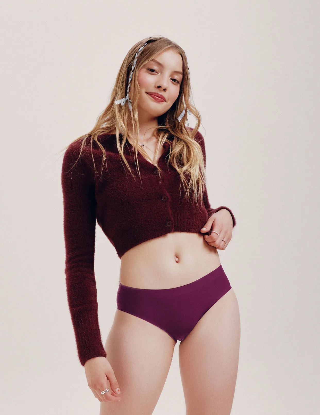 Teen Light Leakproof No-Show Bikini 2-Pack