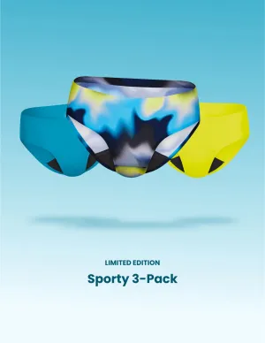 Teen Light Leakproof No-Show Bikini 3-Pack