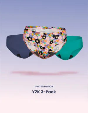 Teen Super Leakproof® No-Show Bikini 3-Pack
