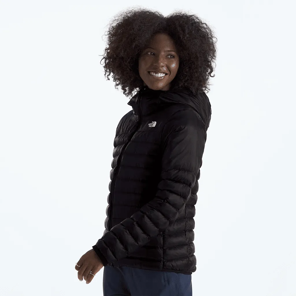 Terra peak women's hooded jacket - TNF black