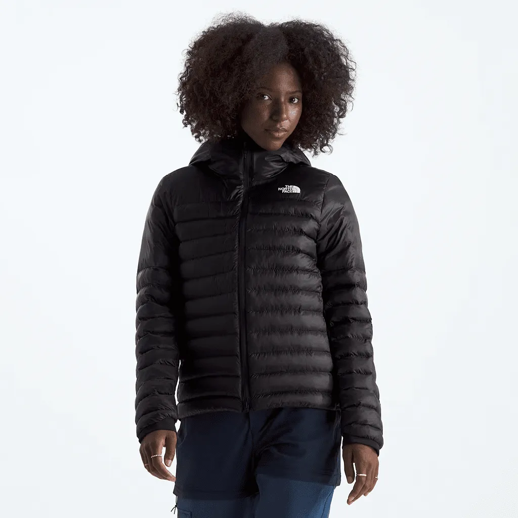 Terra peak women's hooded jacket - TNF black
