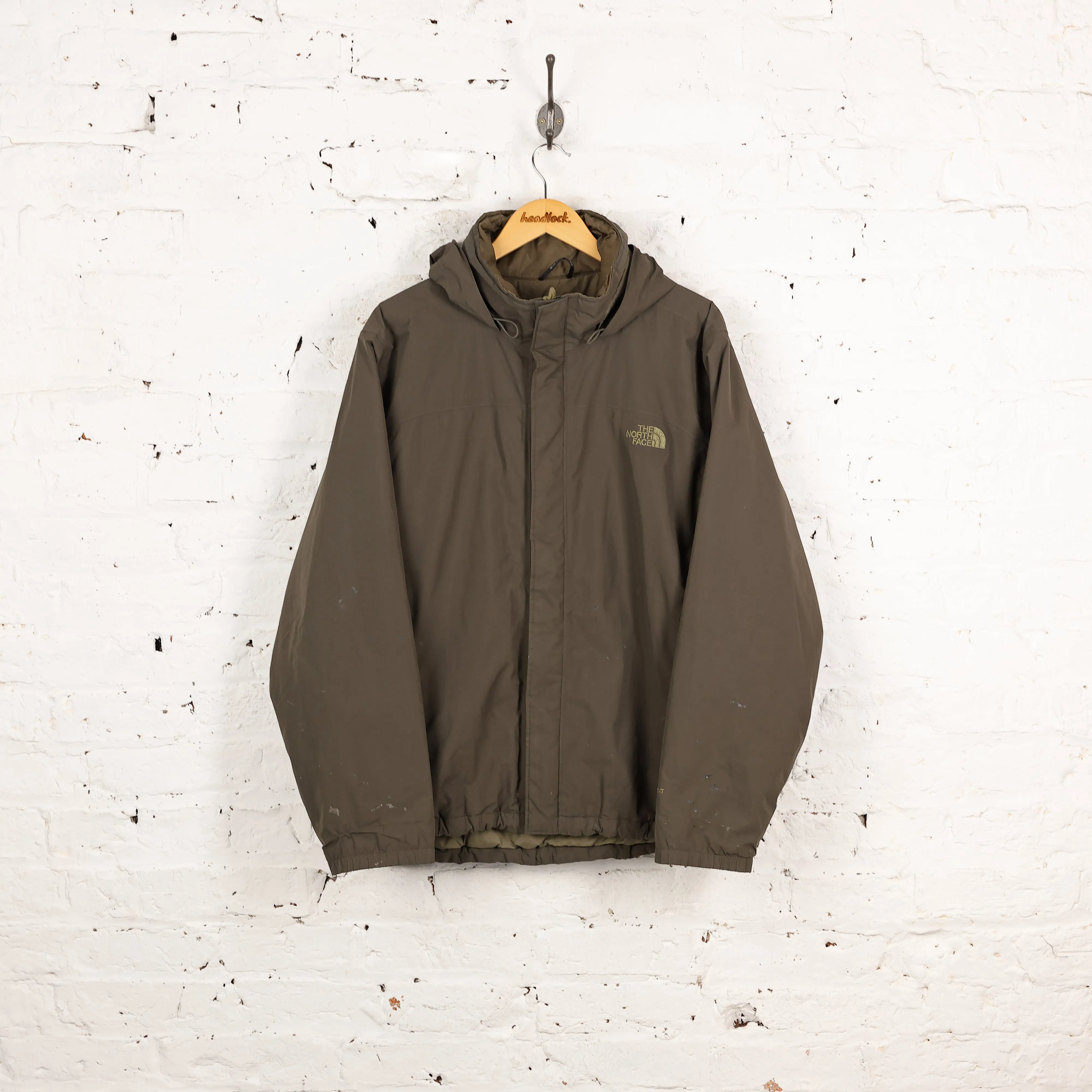 The North Face Insulated Rain Jacket - Green - L