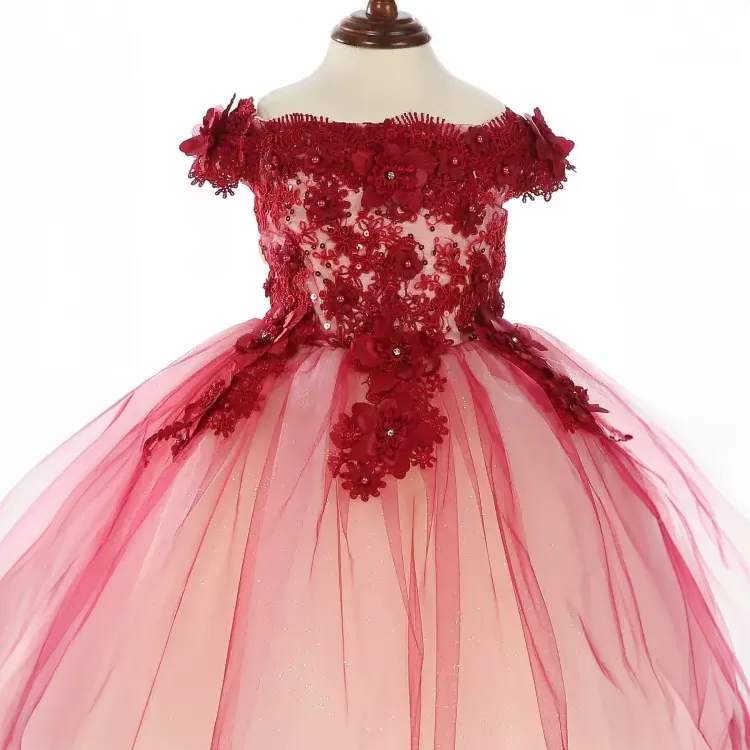 Theodora Dress - Burgundy