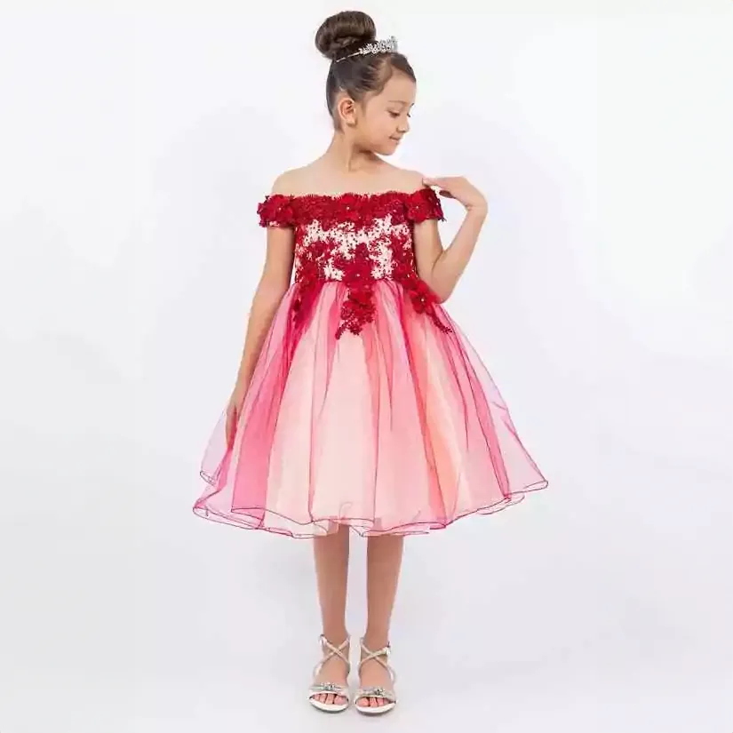 Theodora Dress - Burgundy