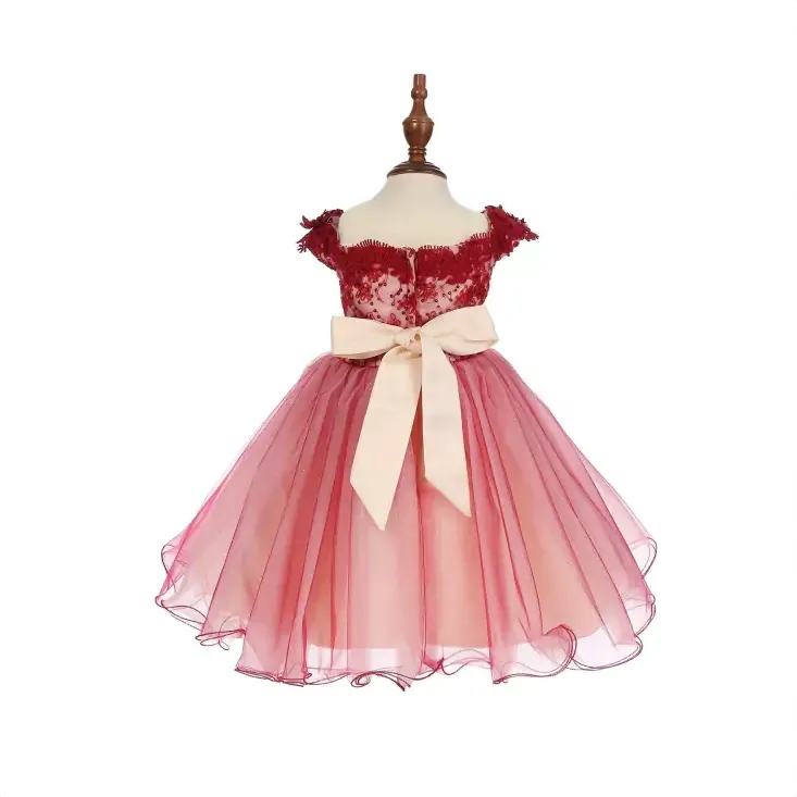 Theodora Dress - Burgundy